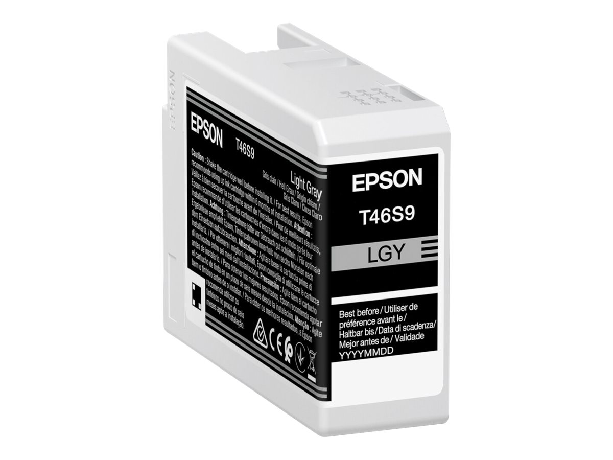 Epson T46S9 UltraChrome Pro 10, 26 ml rašalo kasetė, šviesiai pilka