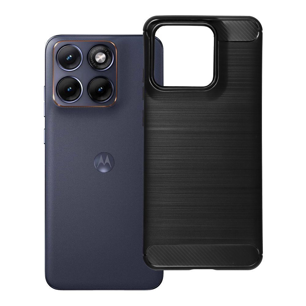 Dėklas Carbon 2.0 Motorola Edge 70 Fusion, juodas