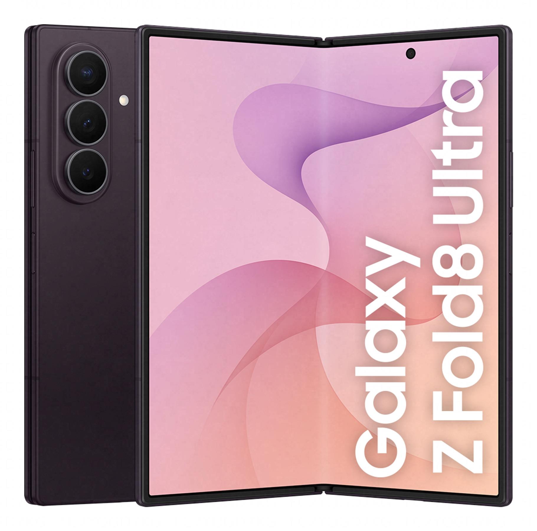 SAMSUNG Galaxy Fold8 ULT išmanusis telefonas, 256 GB, violetinis, SM-F976B