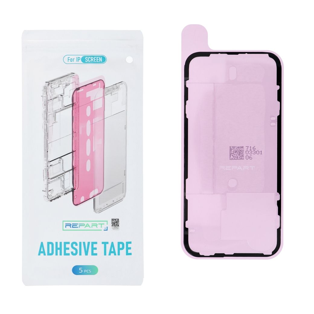 REPART galinio dangtelio klijų juostelės iPhone 15 Pro, 5 vnt. pakuotė
