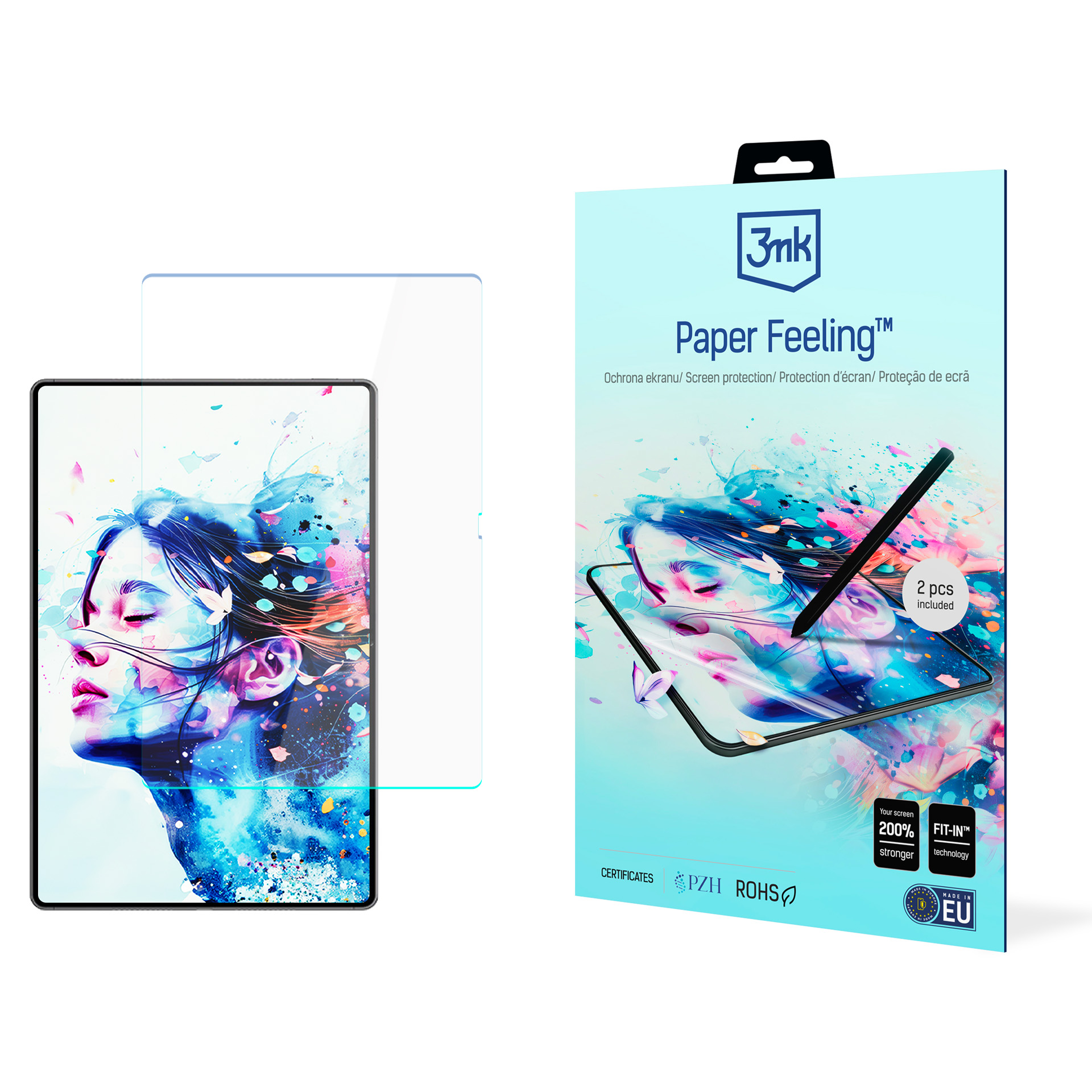 Huawei MatePad Pro 12 (2026) – 3mk Paper Feeling, iki 13"