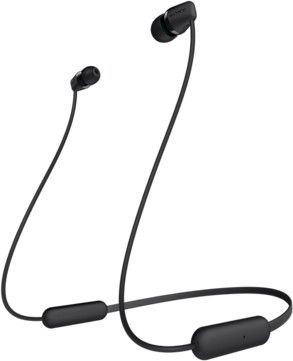 Belaidės ausinės SONY WI-C200, juodos