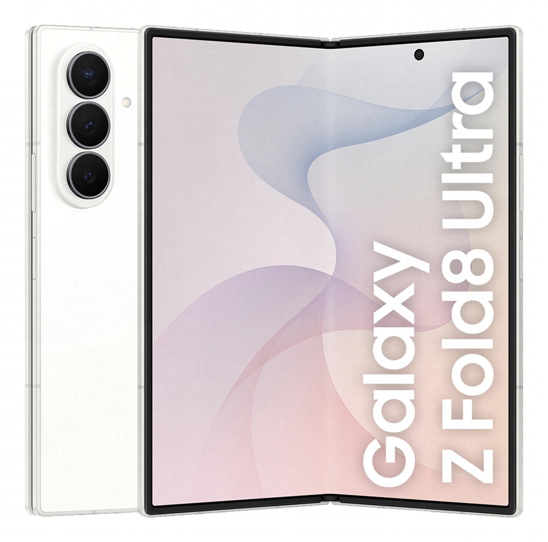 SAMSUNG Galaxy Fold8 ULT išmanusis telefonas, 256 GB, kreminis, SM-F976B