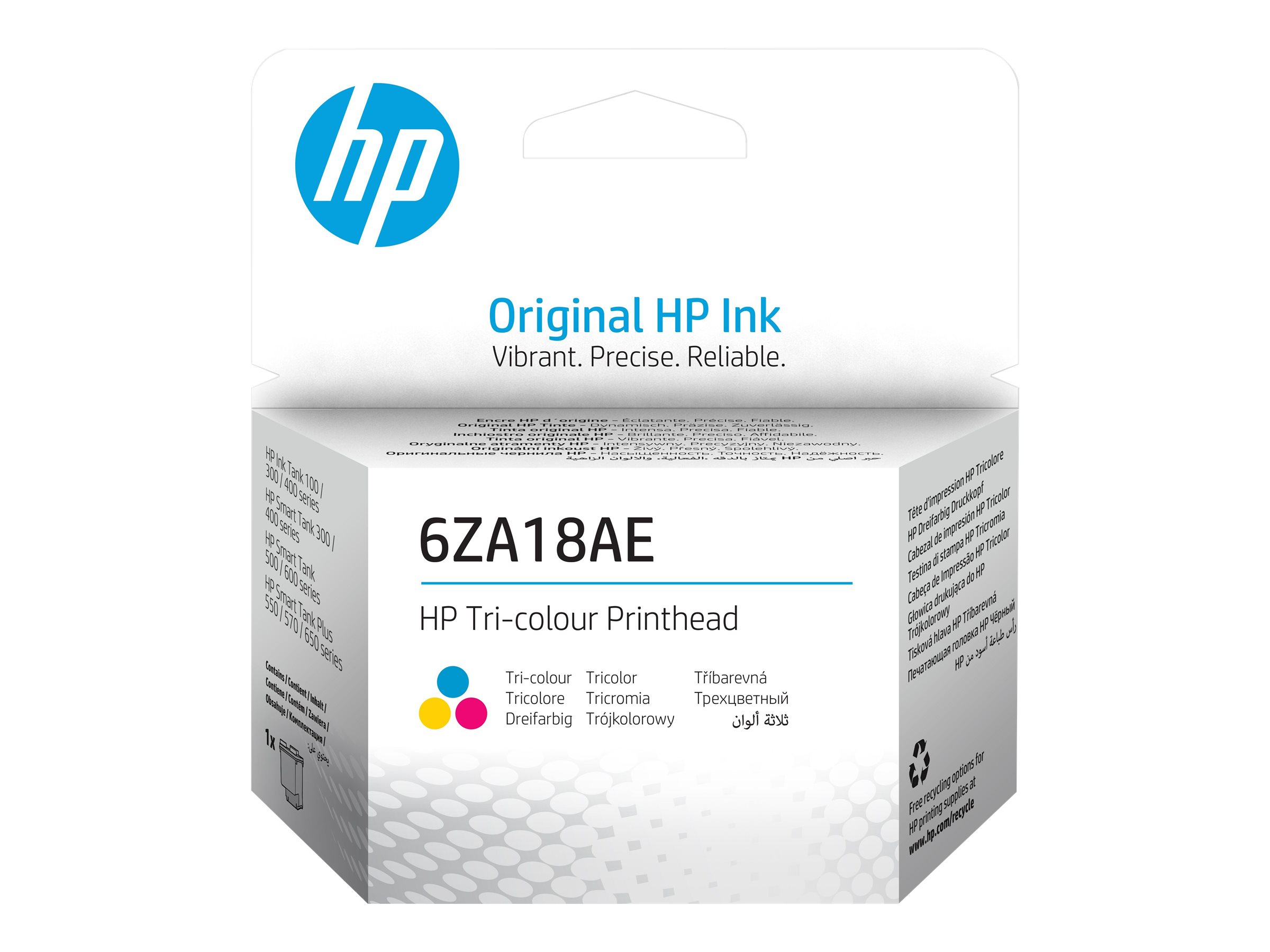 HP trispalvė spausdinimo galvutė (6ZA18AE)