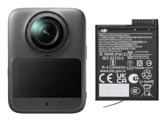 Камера DJI Osmo 360 II, комплект Adventure Combo, CP.OS.00000636