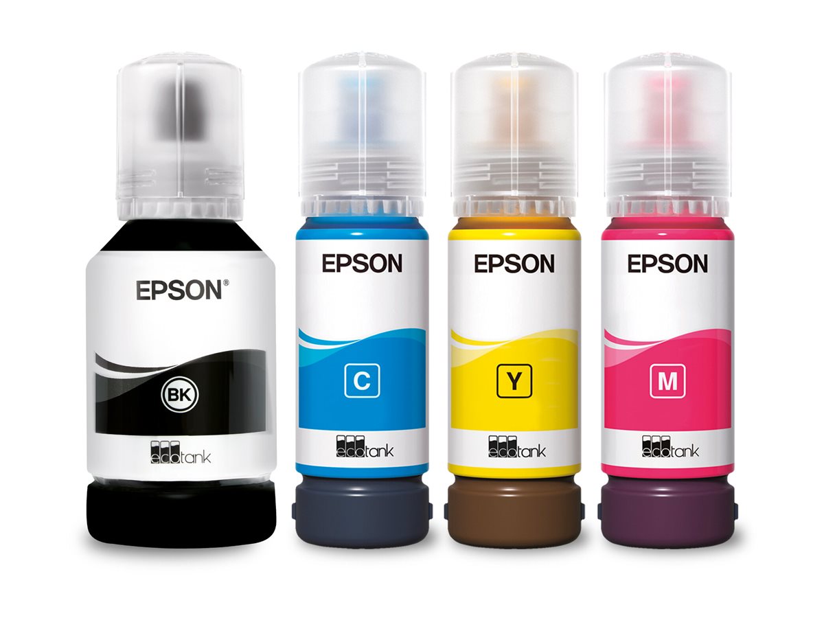 Epson 102 EcoTank rašalo buteliukų rinkinys, 4 spalvos