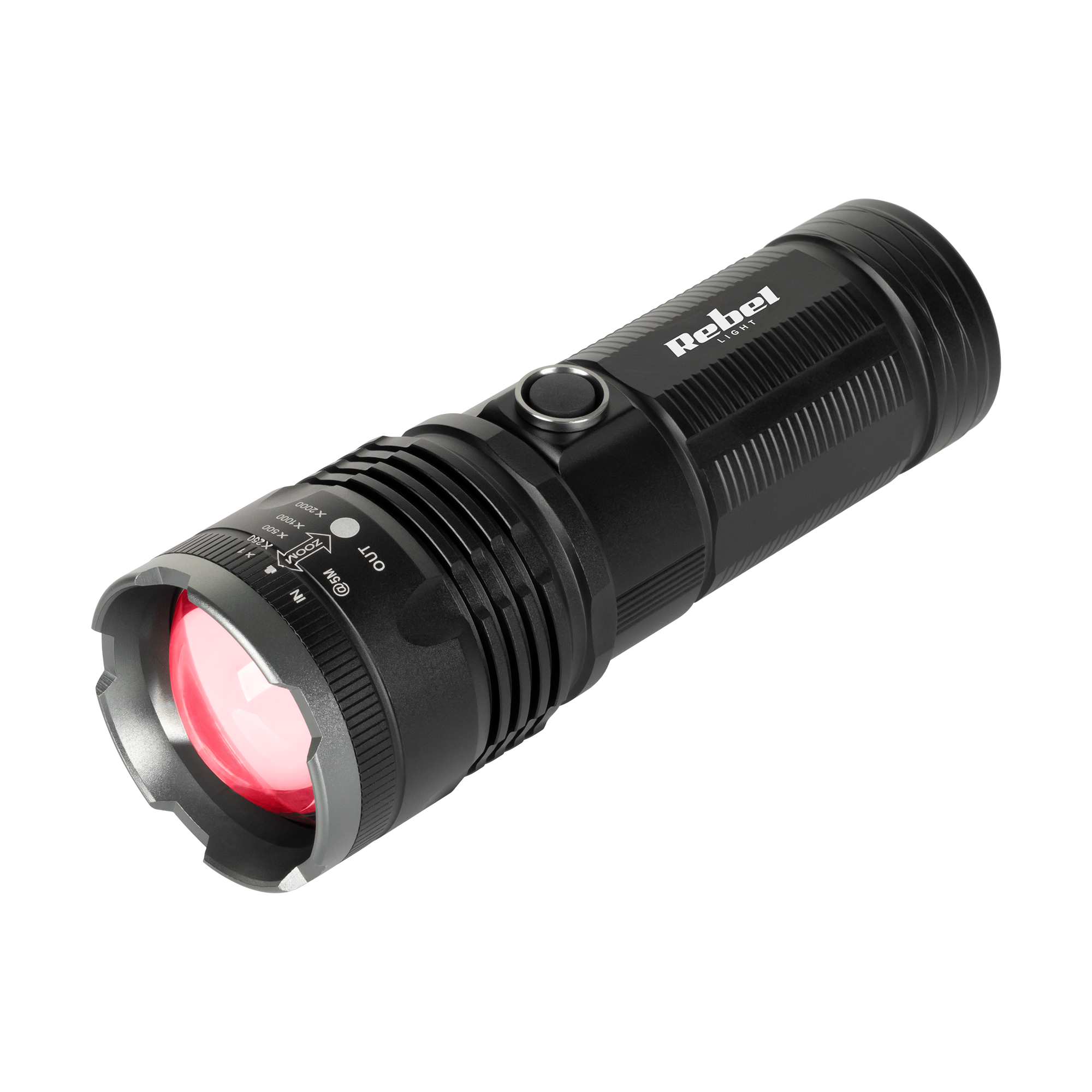 High-power rechargeable flashlight, 20 W